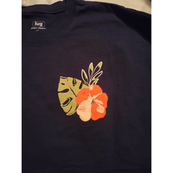 LUG SPIRIT JERSEY- ALOHA NAVY- SIZE XL - Picture 2 of 2